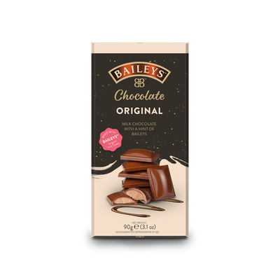 Smooth Milk Chocolate Bar With Creamy Baileys Flavoured Centre
